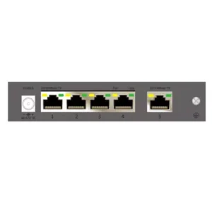 CP PLUS 4 Port PoE Switch CP-TNW-HP4H1-6 High Performance Networking 6KV Surge Protection