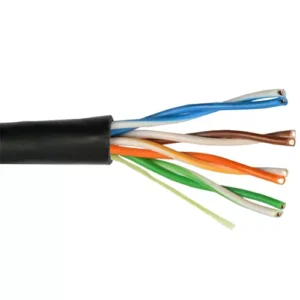 CP PLUS CP-EUT-6TGL-305 Tangle-Free CAT6 UTP Cable with 4 Pair Separator Design