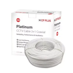 CP Plus Platinum 90m Copper 3 Plus 1 CCTV Cable CP-ECC-90RS is a high quality surveillance