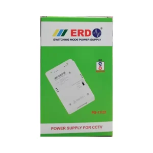 ERD Power Supply 12V 10 Amp DC PS-22 PS041 - Reliable Power for CCTV Systems