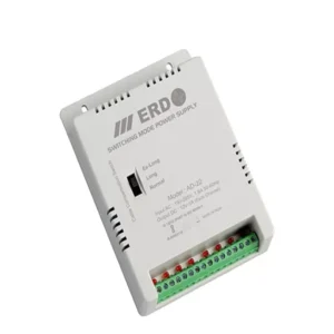 ERD SMPS AD-22 (12V 10Amp) Efficient 8 Channel CCTV Power Supply