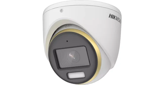 HikVision 2 MP ColorVu Dome Camera - DS-2CE70DF3T-MFS Metal Body 3.6mm Lens Audio Full-Color Night Vision