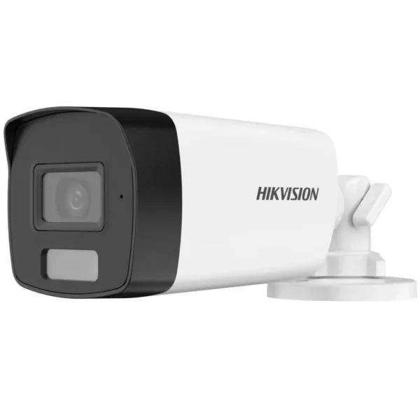 HikVision 2MP DS-2CE17D0T-LFS Smart Hybrid Light Audio Bullet Camera – HD Security Solution