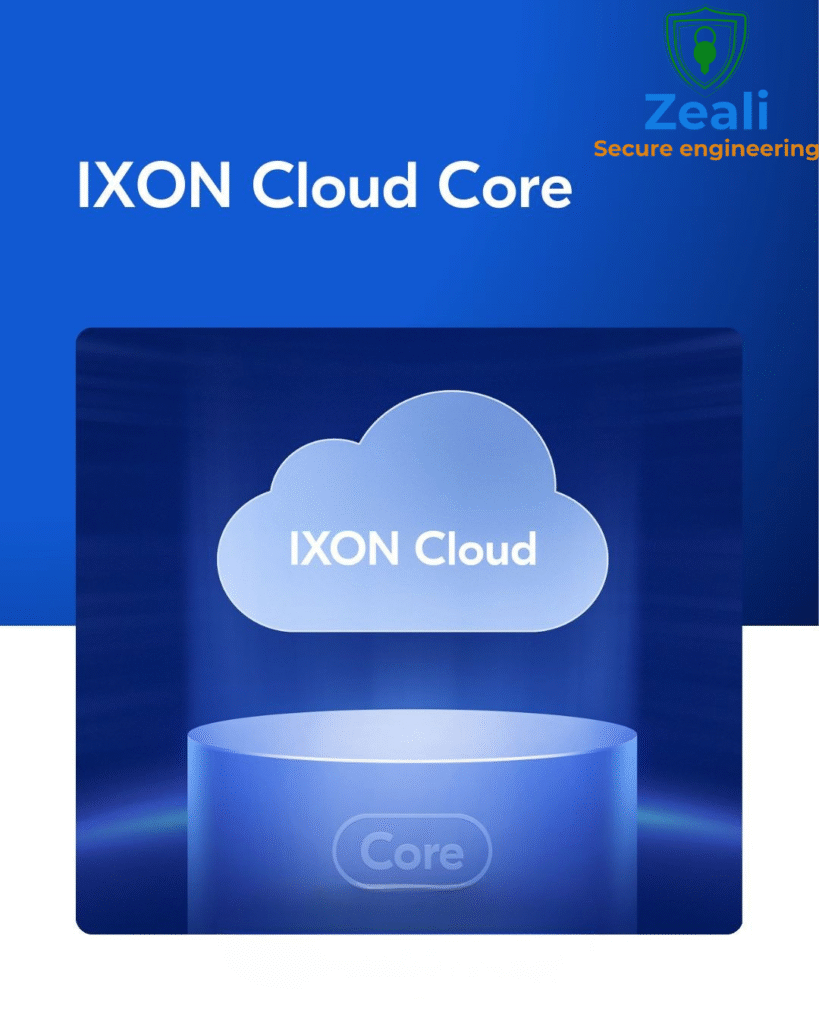 Zealinx Ixon Cloud Core secured storage