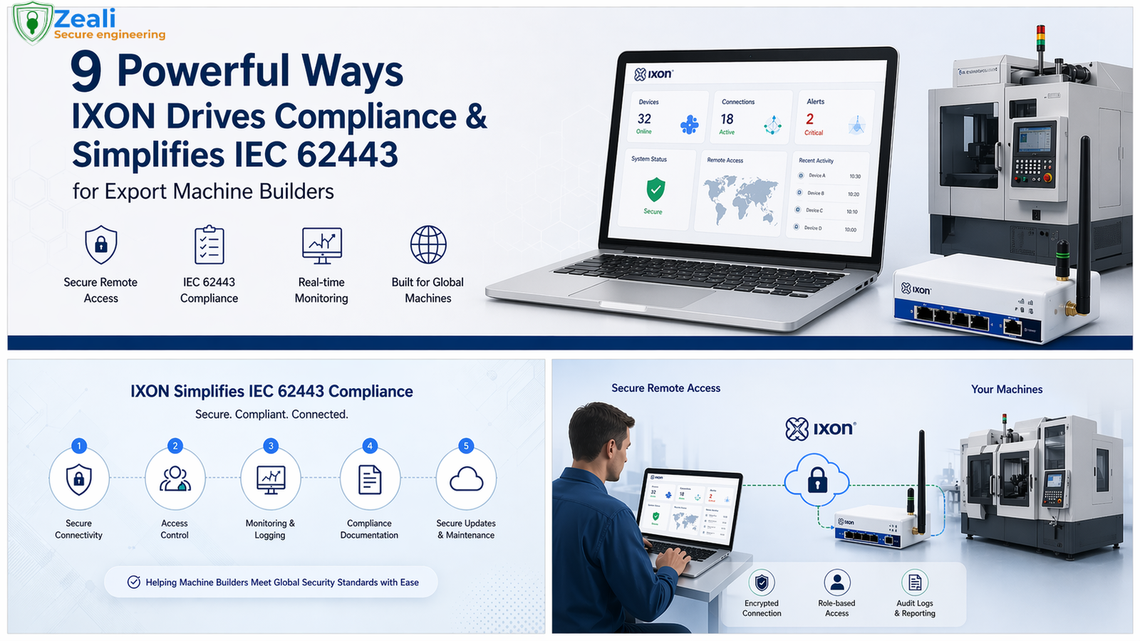 IXON SECURE REMOTE ACCESS